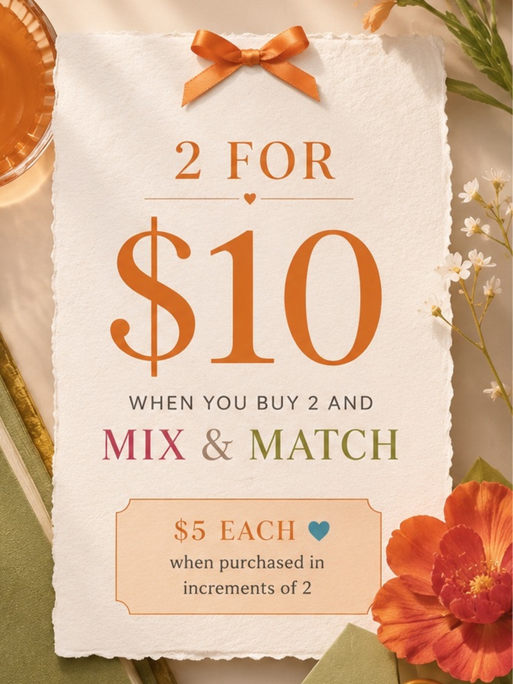 2 for $10 SALE 🩵 Closet Clearout Mix & Match